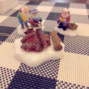 SOLD Department 56 Marshmallows Around the Campfire (Lit)North Pole Series56712